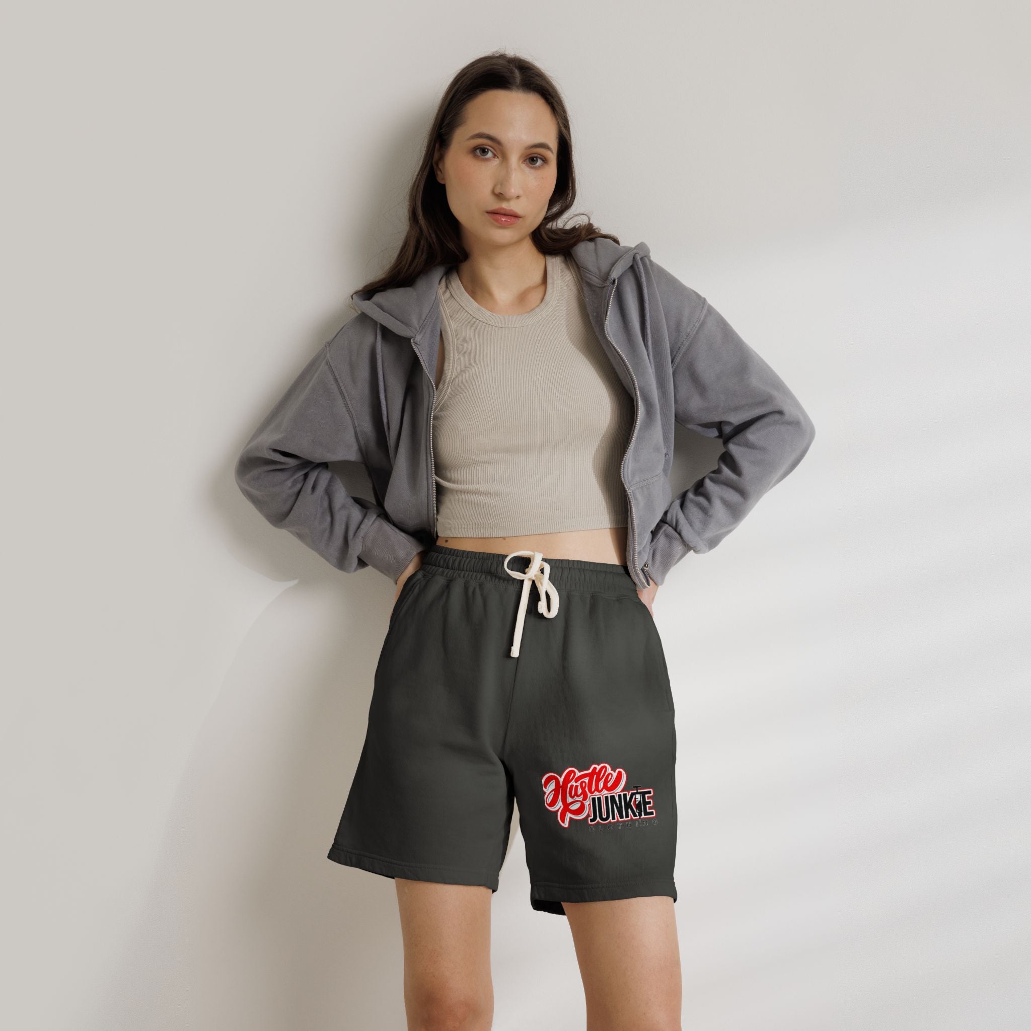 Hustle Junkie Luxe Fleece Sweat Shorts