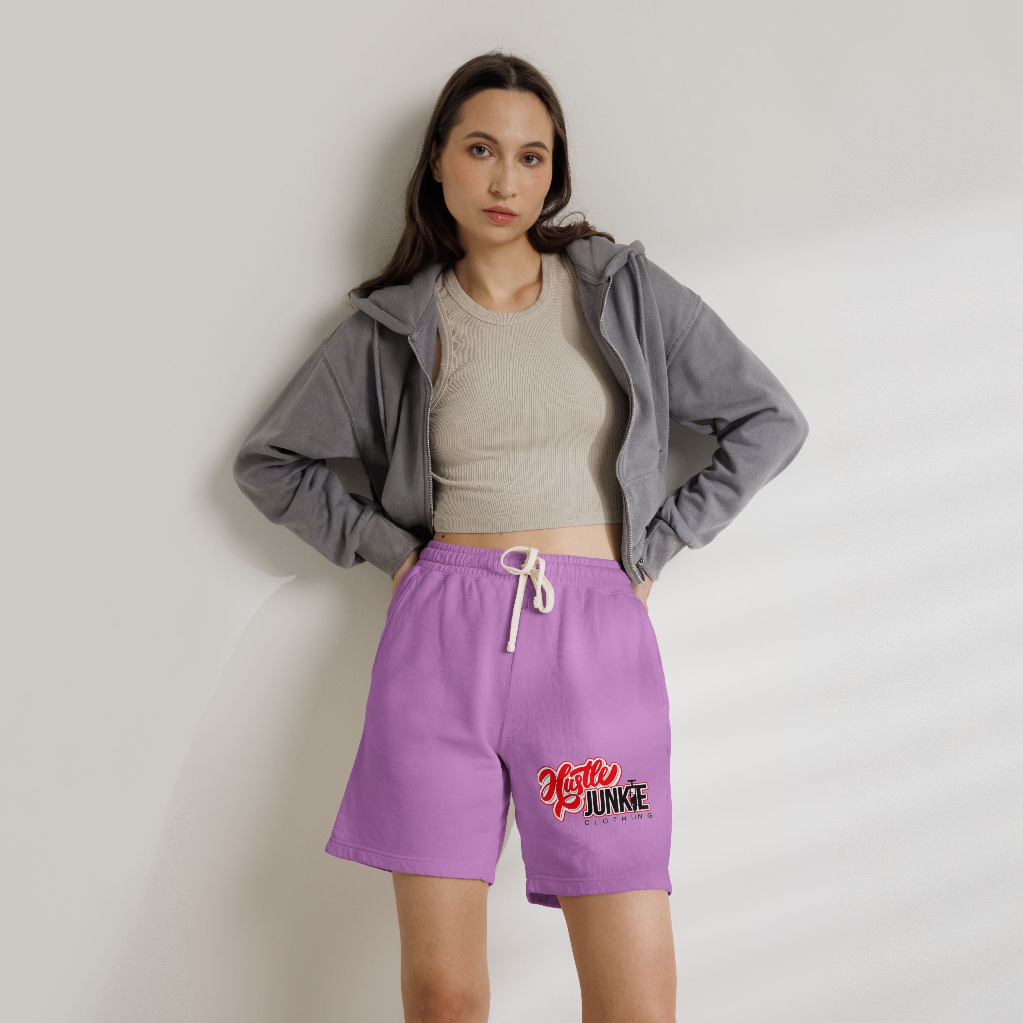 Hustle Junkie Luxe Fleece Sweat Shorts