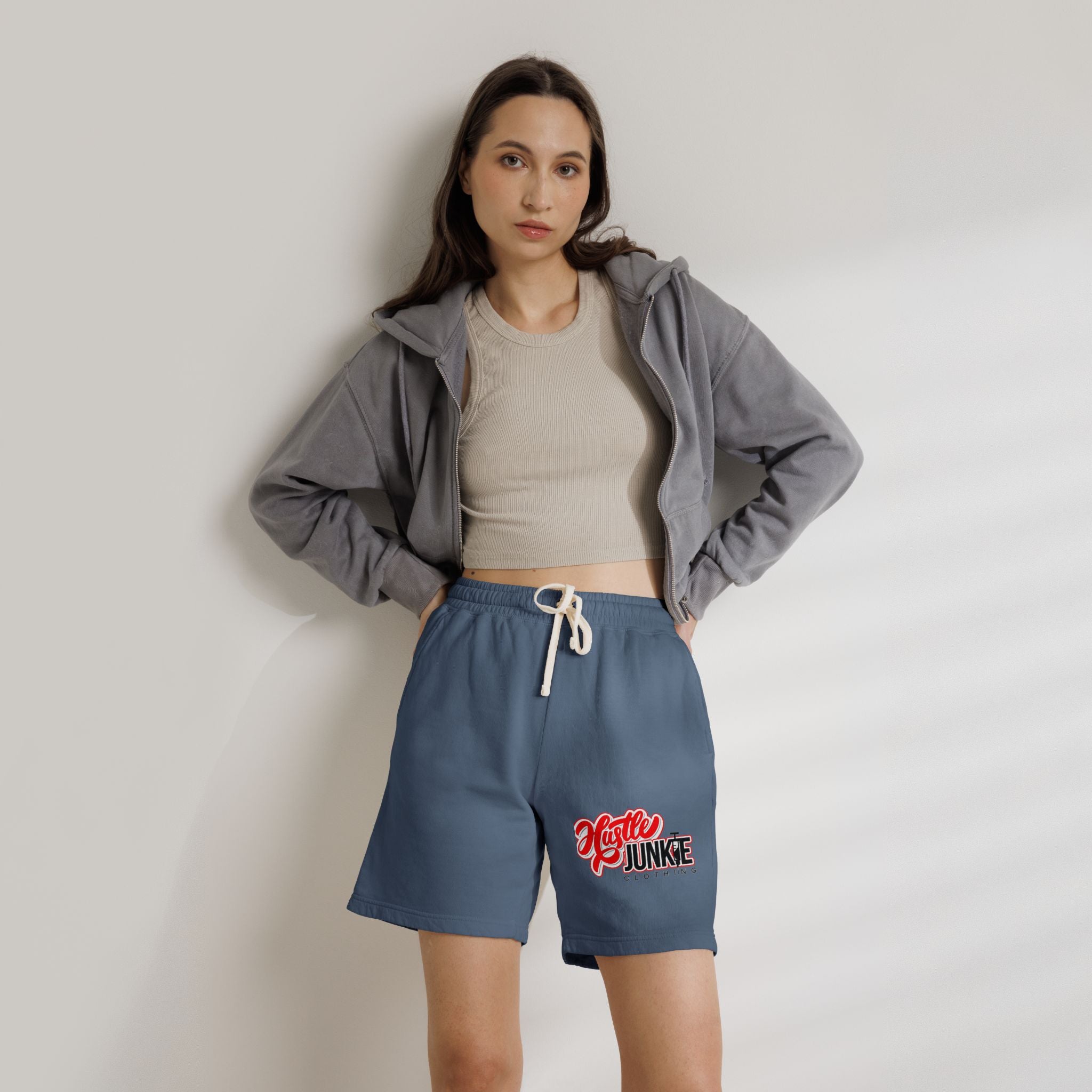 Hustle Junkie Luxe Fleece Sweat Shorts